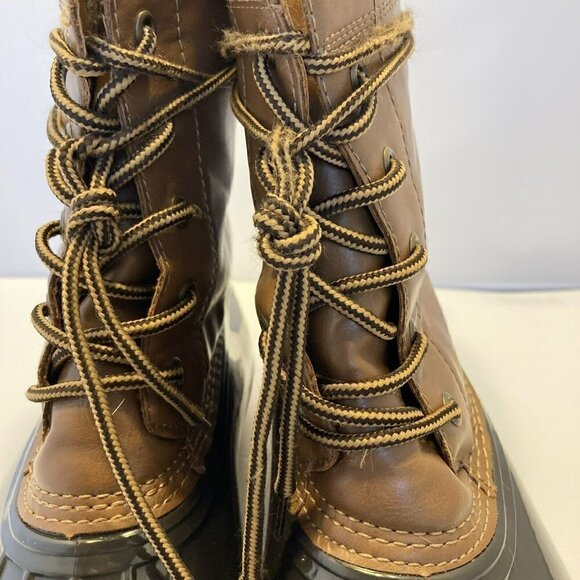 Sporto The Original Duck Boot Womens Ariel Faux Leather Waterproof Rain Boot-10M - Picture 5 of 13